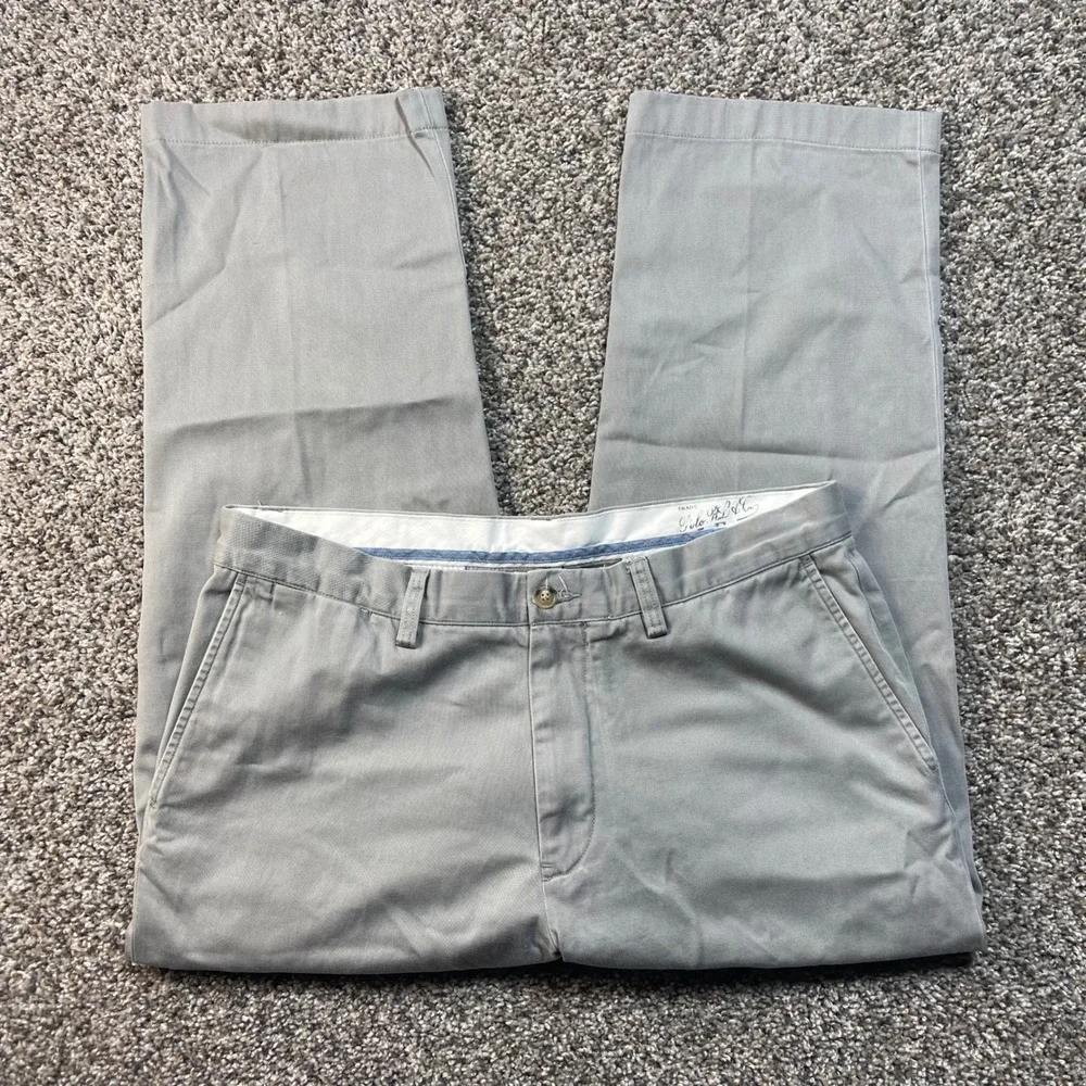Polo Ralph Lauren Men's‎ 32x25 Classic Fit Chino Pants Gray Cotton